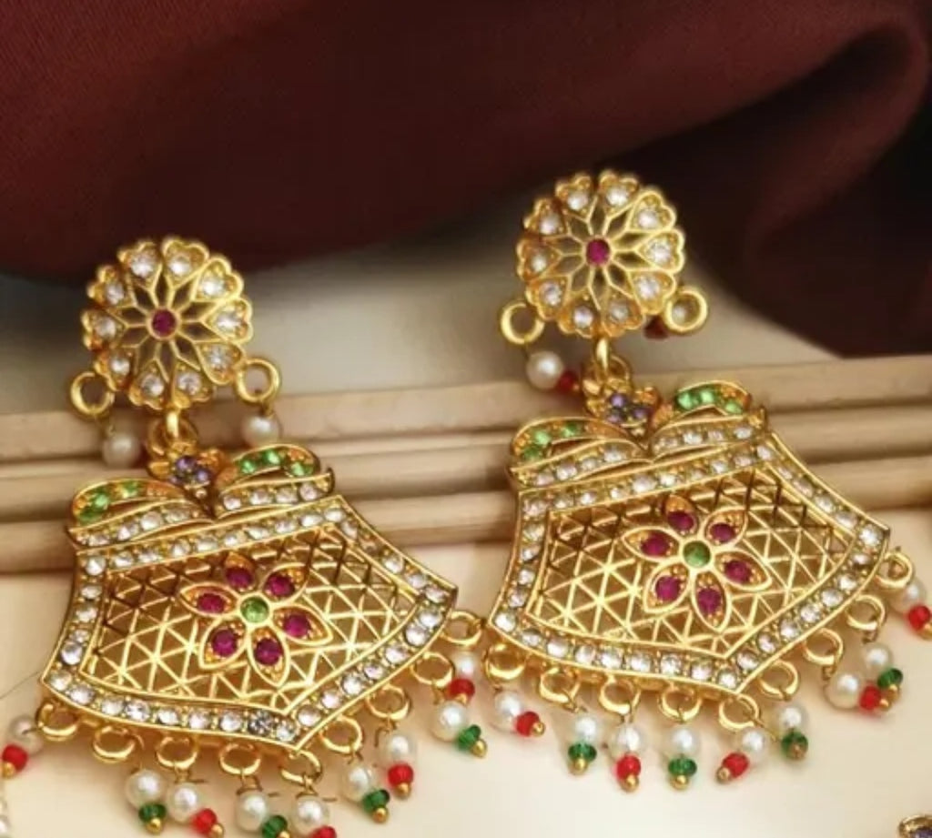Elegant Marwadi Meenakari Choker Handcrafted Jewelry