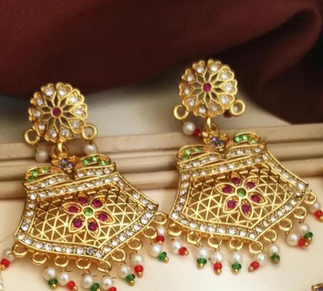 Elegant Marwadi Meenakari Choker Handcrafted Jewelry