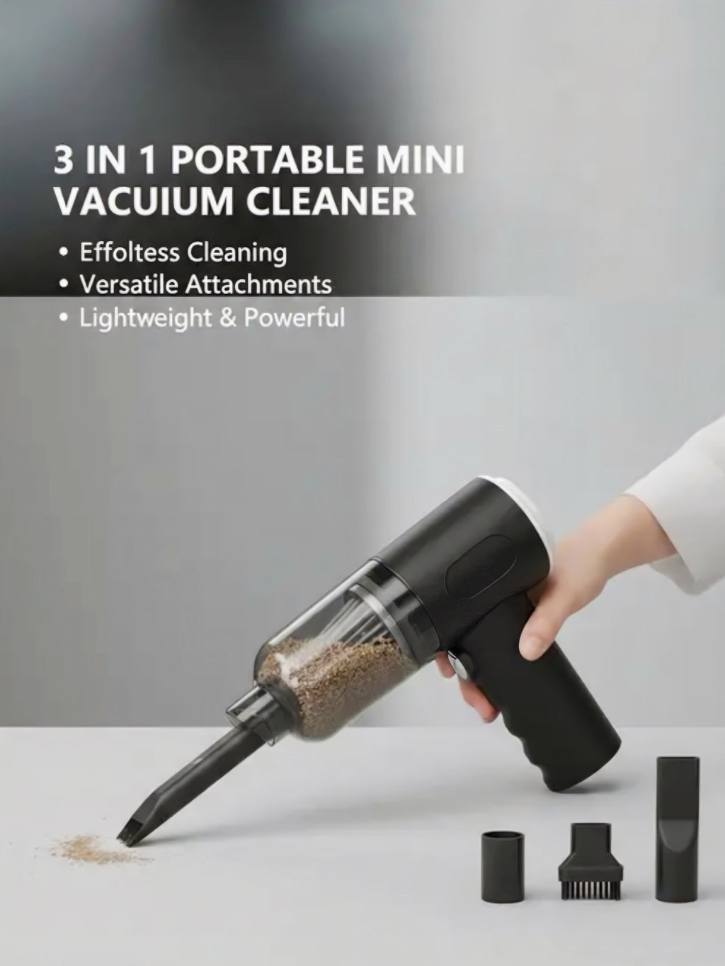 Best Portable 3 in 1 Vacuum Cleaner Reachable